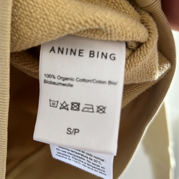Anine Bing Jaci Sweatshirt University Los Angeles - Picture 5 of 7